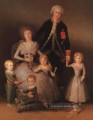 der Herzog und die Herzogin von Osuna und ihre Kindern Porträt Francisco Goya